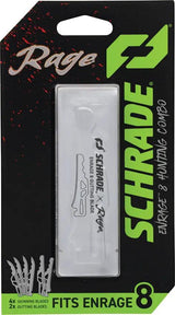 Schrade Enrage 8 Hunting Blade Set Replacement Blades - 6 Piece Skinning And Gutting Kit With 3 Inch Blades by Schrade