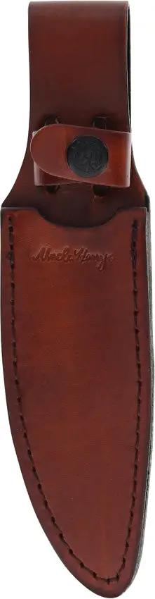 Schrade Uncle Henry Fixed Blade Knife 9 Inch - Full Tang 7Cr17MoV Satin Blade With Staglon Handle by Schrade
