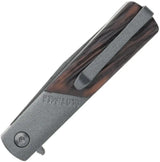 Schrade Frontier Barlow Linerlock Assisted Opening Knife - Compact EDC For Outdoor Enthusiasts And Daily Tasks by Schrade