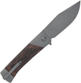 Schrade Frontier Linerlock Folding Knife - Everyday Carry Ready for Outdoors with 3.5 Inch Gray Coated Blade by Schrade