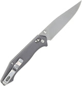 Schrade Turnkey Pivot Lock Knife - AUS 10A Drop Point Blade 3.25 Inch Aluminum Handle For EDC by Schrade