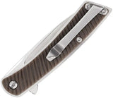 Schrade Slim Linerlock Drop Point Knife - 2.5 Inch Mirror Finish Blade For Everyday Carry by Schrade