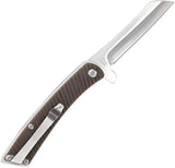 Schrade Slim Linerlock Cleaver EDC Knife - Compact Folding Utility With 2.5 Inch Cleaver Blade by Schrade