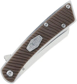 Schrade Slim Linerlock Cleaver EDC Knife - Compact Folding Utility With 2.5 Inch Cleaver Blade by Schrade