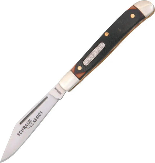 Schrade Old Timer Pal 12OT Compact Pocket Knife - Everyday Carry Ready For Light Outdoor Tasks by Schrade