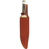 Schrade Stag Bowie 184STUH Full Tang Survival Knife - Rugged Outdoor Companion With 7Cr17MoV Blade by Schrade