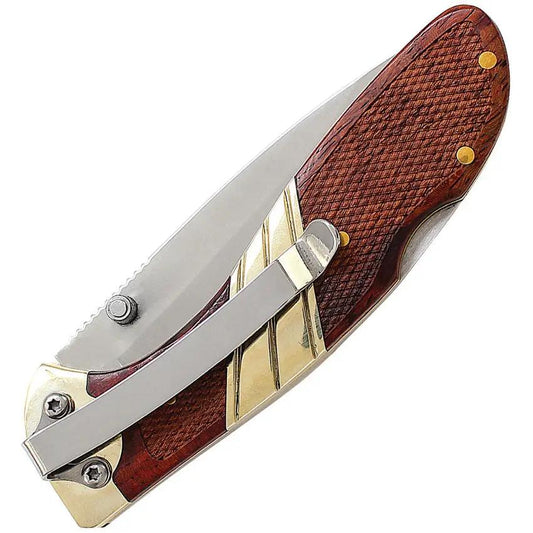 Schrade Old Timer 31OT Medium Lockback Knife - 2.75in Satin Blade for Everyday Carry by Schrade