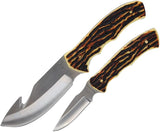 Schrade Uncle Henry Fixed Blade Set 1183266 by Schrade