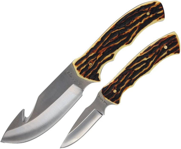 Schrade Uncle Henry Fixed Blade Set 1183266 by Schrade