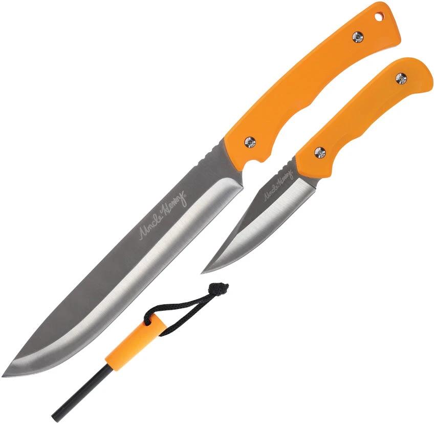 Schrade Uncle Henry Fixed Blade Set 1183293 by Schrade