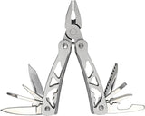 Schrade Uncle Henry Hat Clip Light Multi Tool - Compact Pliers File Saw With Hands Free Outdoor Lighting For Adventurers by Schrade
