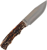 Schrade Uncle Henry Fixed Blade Wallet Knife - Leather Wallet Included 8 Inch Overall 4 Inch Satin Blade by Schrade