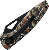 Schrade OT Linerlock Camouflage Folding Knife - Quick Access EDC for Outdoor Enthusiasts Rugged Reliability by Schrade