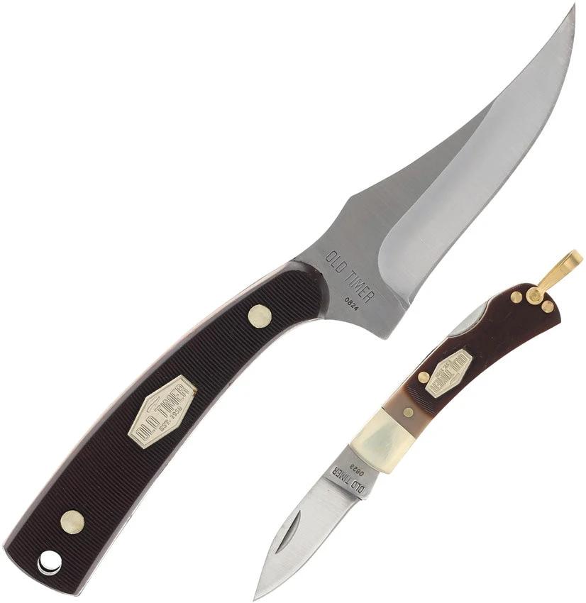 Schrade Ot Sharpfinger/Folder Combo 1227067 by Schrade