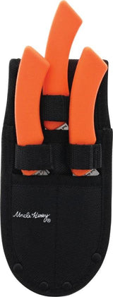 Schrade Uncle Henry Hunter Combo Knife Set For Hunters Guthook Included Field Dressing Skinning Boning Satin Blades by Schrade