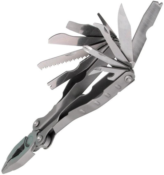 Schrade Tough Tool ST1NCP Pocket Multitool With Stainless Handles For Outdoors Enthusiasts DIYers And Pros by Schrade