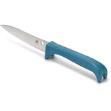 Spyderco Counter Puppy Blue Knife Standup Countertop Display For Collectors And Desk Use by Spyderco