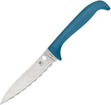 Spyderco Counter Puppy Blue Serrated K20SBL by Spyderco