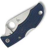 Spyderco Ladybug 3 CPM SPY27 - Satin Blade Blue FRN EDC Knife For Everyday Carry And Reliability by Spyderco