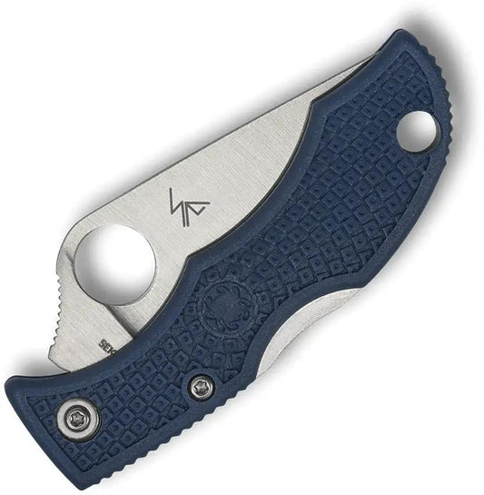 Spyderco Ladybug 3 CPM SPY27 - Satin Blade Blue FRN EDC Knife For Everyday Carry And Reliability by Spyderco