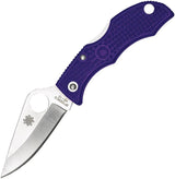 Spyderco Ladybug 3 Lockback Purple LPRP3 by Spyderco