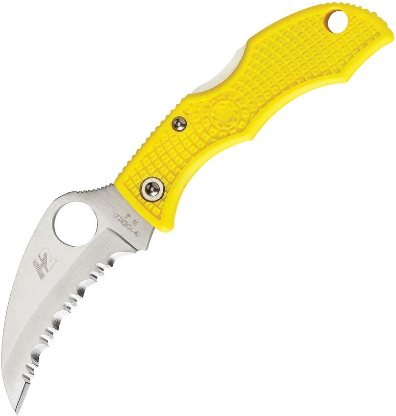 Spyderco Ladybug 3 Lockback Salt Serr LYLS3HB by Spyderco