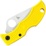 Spyderco Ladybug 3 Salt Serr LYLS3 - Compact Lockback Knife With Serrated Blade For Saltwater EDC by Spyderco