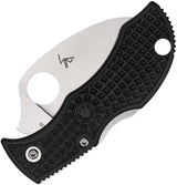 Spyderco Manbug Lockback Hawkbill Knife - Compact EDC With VG10 Serrated Blade And Lightweight FRN Handle by Spyderco