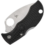Spyderco Manbug Lockback EDC Knife With Wharncliffe VG10 Blade FRN Handle - Ultra Compact Everyday Carry Knife by Spyderco