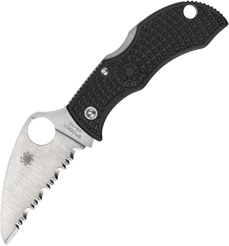 Spyderco Manbug Lockback Black MBKWS by Spyderco