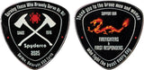 Spyderco Fire Dragon Coin 2025 COINFD2025 by Spyderco