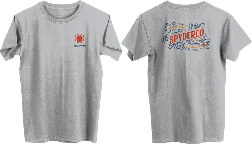 Spyderco Western T-Shirt 2XL Gray TS02GY2XL by Spyderco