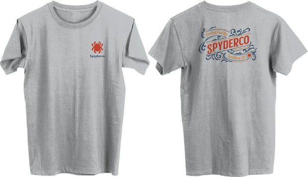 Spyderco Western T-Shirt Lg Gray TS02GYL by Spyderco