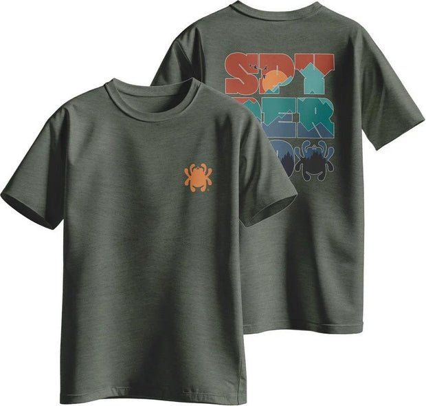 Spyderco T-Shirt Spyderco Heather Green TS06HGR_L by Spyderco