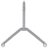 Spyderco BaliYo Gray Ink Pen Fidget Tool for EDC Enthusiasts with Blue Ink Spin Flips by Spyderco
