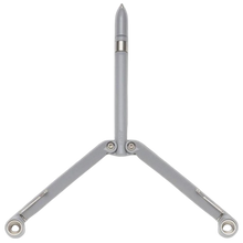 Spyderco BaliYo Gray Ink Pen - Fidgetable EDC Tool With Blue Ink And Spin Flips