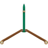 Spyderco BaliYo YUS113 Tactical Pen - Fisher Space Pen Refill Easy Access Pocket Clip Green Brown Finish by Spyderco