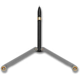Spyderco BaliYo Pen - Fisher Space Refill 4.25 Inch Closed Two Tone Black Gray Finish EDC Tool For Collectors by Spyderco