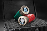 Silent Dry Shotgun Jr Dehumidifier Black - Renewable Nano Porous Silicon Rifle Case Humidity Control by Silent Dry