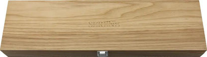 Serene Kitchen Co. Chefs Knife Magna Cut Black Red SER001 - CPM MagnaCut Stainless Blade Full Tang Chisel Edge by Serene Kitchen Co.
