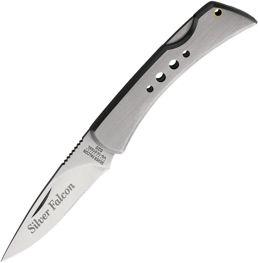 Silver Falcon Lockback SF520 WITH HOLES by Silver Falcon