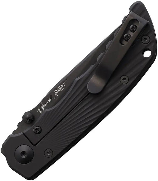Spartan Blades Talos II Framelock - Black TiNi Coated 154CM Blade Cerakote Aluminum Handle Thumb Stud by Spartan Blades