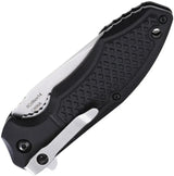 DOTS Gear Lojo Linerlock Knife - 8Cr14MoV Stainless Drop Point Blade With Black FRN Handle And Pocket Clip by DOTS Gear