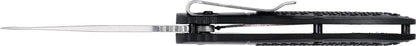DOTS Gear Lojo Linerlock Knife - 8Cr14MoV Stainless Drop Point Blade With Black FRN Handle And Pocket Clip by DOTS Gear