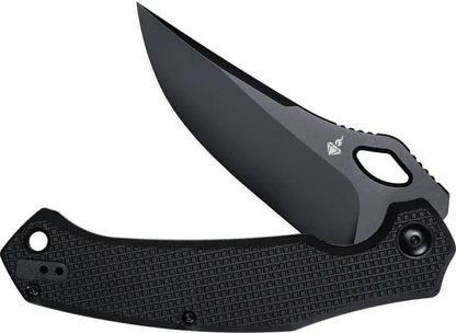 DOTS Gear Chameleo Linerlock - Black PVD Blade and FRN Handle, 4.5 Inch Closed EDC Knife by DOTS Gear