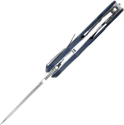 DOTS Gear Toolman Linerlock - Satin 8Cr14MoV Blade With Glass Breaker And Pry Bar by DOTS Gear