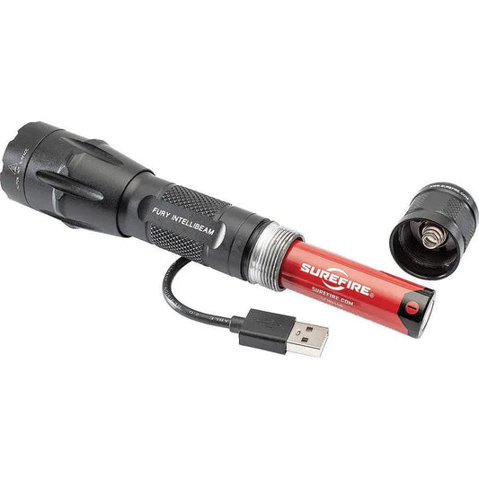 SureFire Fury Intellibeam Flashlight - Rechargeable 1500 Lumens EDC Outdoor Illumination by SureFire