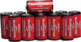 SureFire 123A Battery 12 Pack High Drain Performance With 10 Year Shelf Life For Tactical Flashlights by SureFire