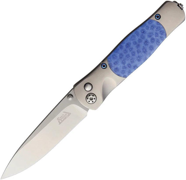 Santa Fe Stoneworks Tesoro Button Lock Blue Brain JS01BLUE BRAIN CORAL by Santa Fe Stoneworks