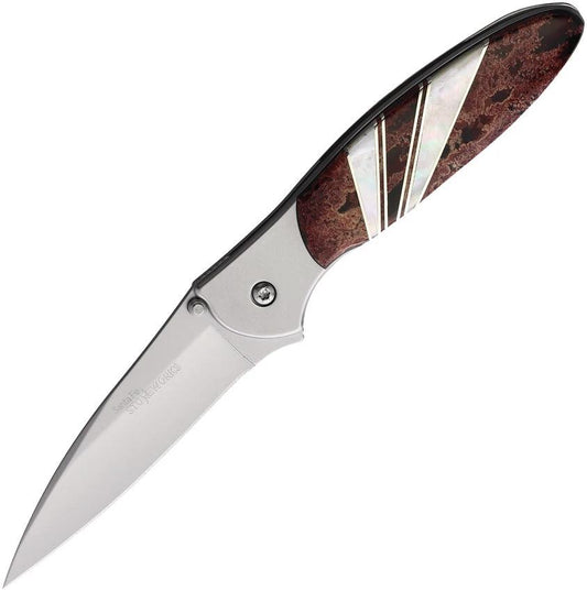 Santa Fe Stoneworks Kershaw Leek Framelock Red SFSW010 JS66CONV by Santa Fe Stoneworks